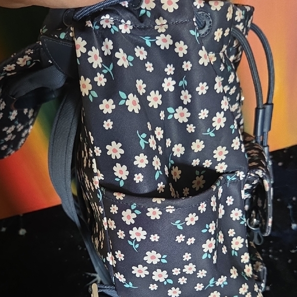 Kate Spade Navy and White Daisy Backpack - Picture 10 of 14